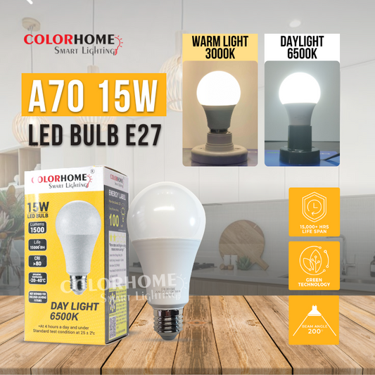 COLORHOME15 WATTS LED Bulb E27