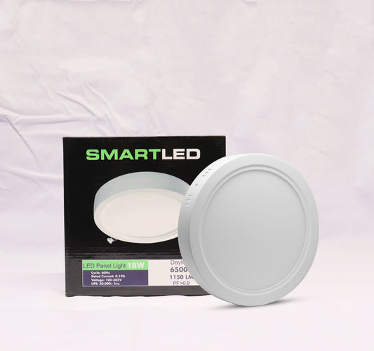 DRUM PANEL LIGHT RND 18W 6500K
