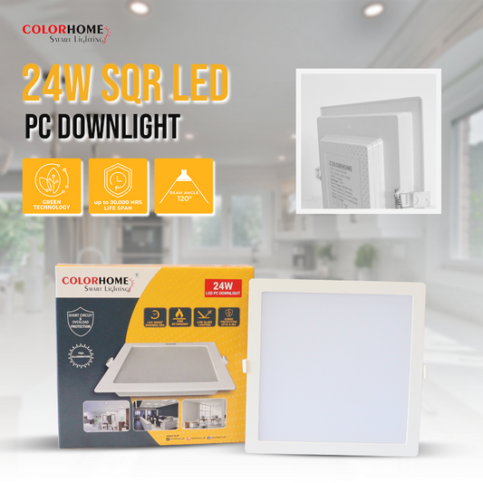 COLORHOME PC DOWN LIGHT 24 WATTS