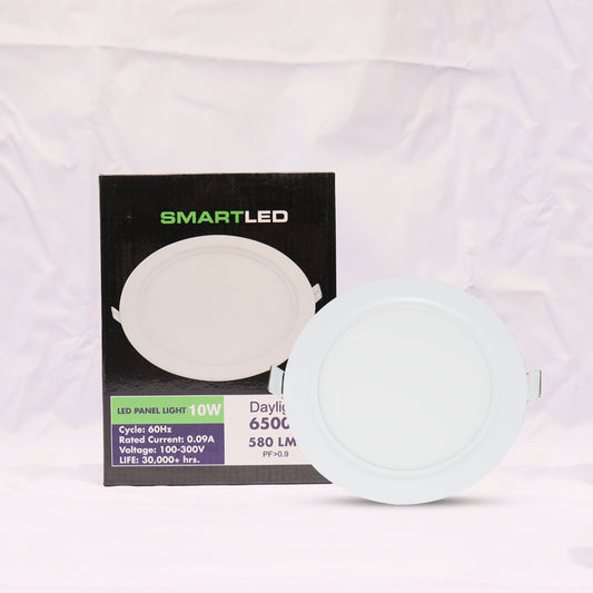 SMARTLED 10 WATTS Round Flat Panel Light