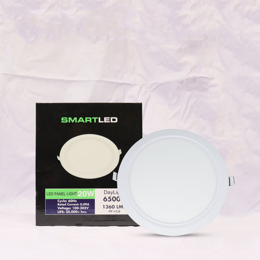 SMARTLED 20 WATTS Round Flat Panel Light