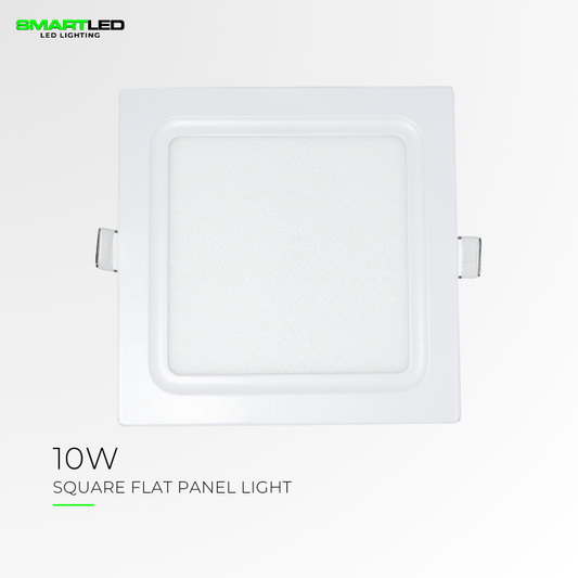 SMARTLED 10 WATTS Square Flat Panel Light (Recessed Type)