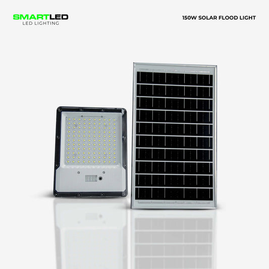 SMARTLED 150W Solar Flood Light with Remote