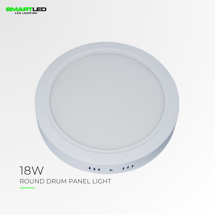 DRUM PANEL LIGHT RND 18W 6500K