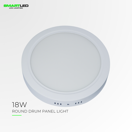DRUM PANEL LIGHT RND 18W 6500K