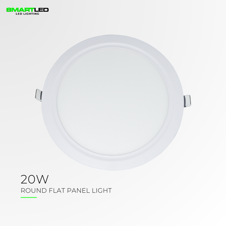 SMARTLED 20 WATTS Round Flat Panel Light
