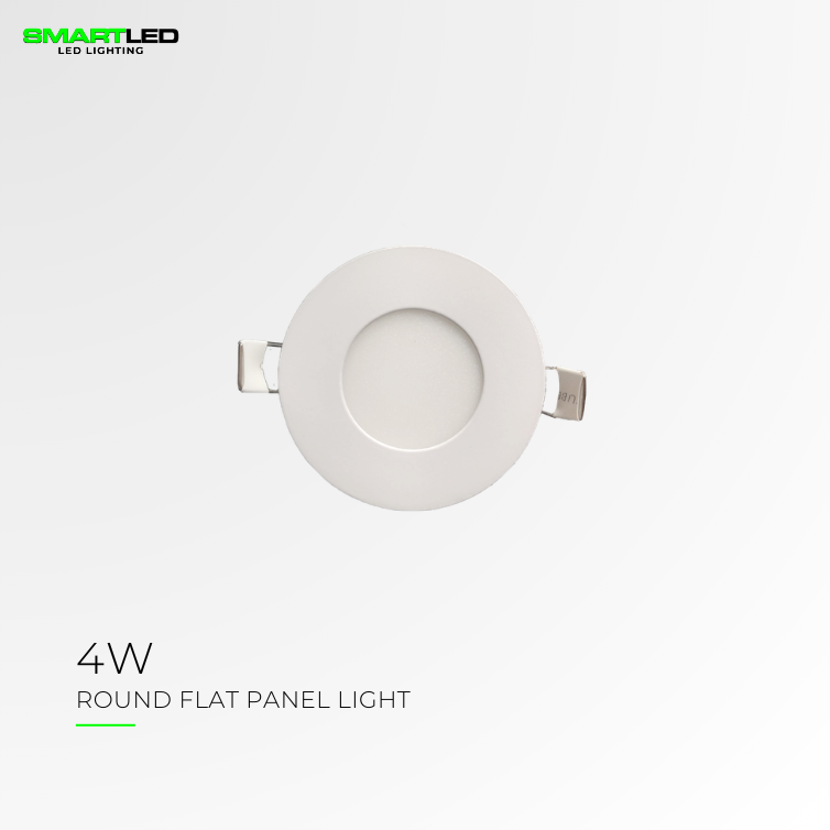 SMARTLED 4 WATTS Round Flat Panel Light
