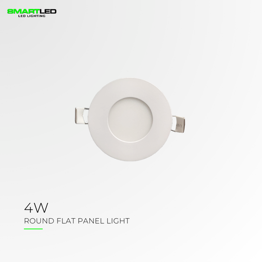 SMARTLED 4 WATTS Round Flat Panel Light