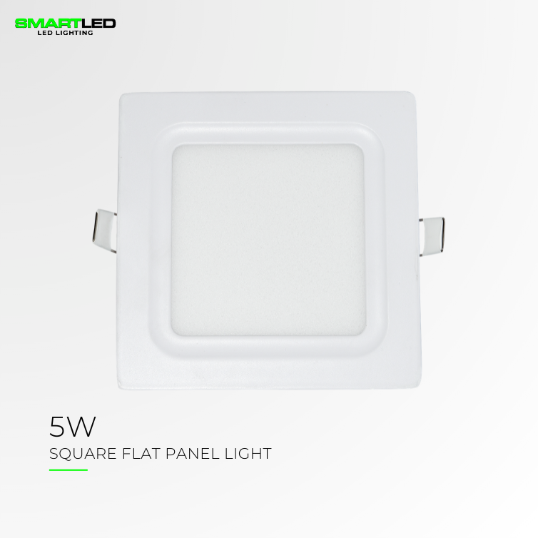SMARTLED 5 WATTS Square Flat Panel Light (Recessed Type)