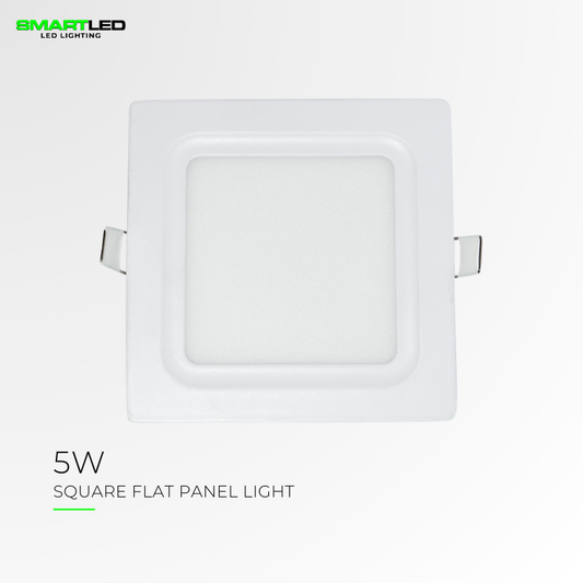 SMARTLED 5 WATTS Square Flat Panel Light (Recessed Type)