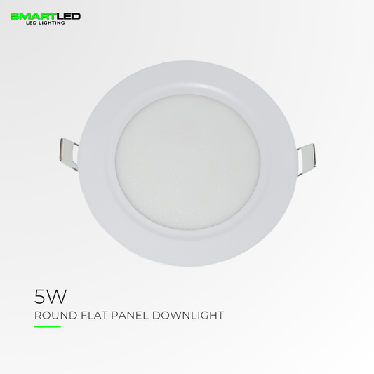 SMARTLED 5 WATTS Round Flat Panel Light