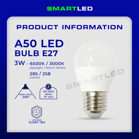 SMARTLED 3 WATTS LED Bulb E27
