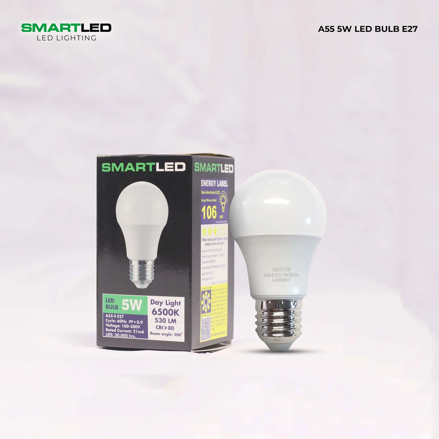 SMARTLED 5 WATTS LED Bulb E27