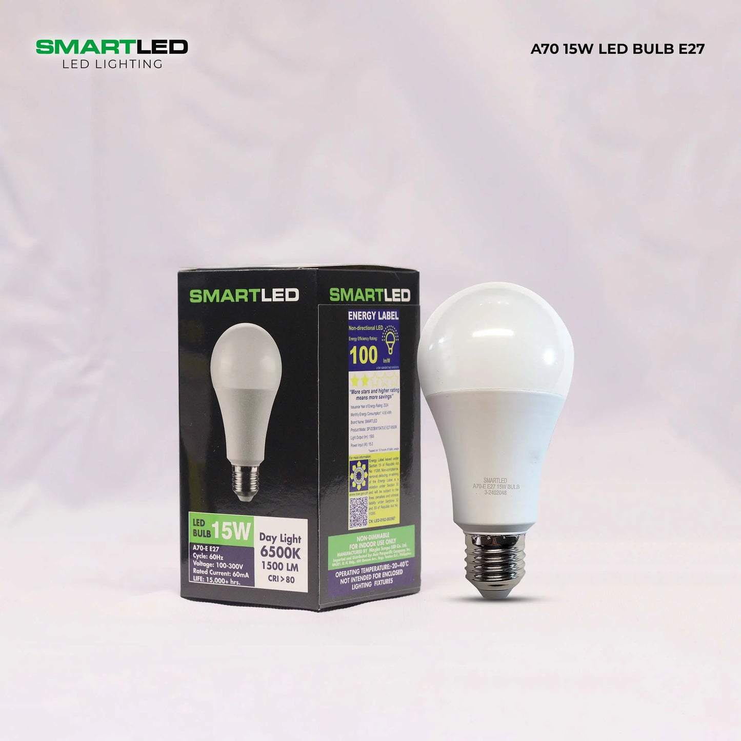 SMARTLED 15 WATTS LED Bulb E27