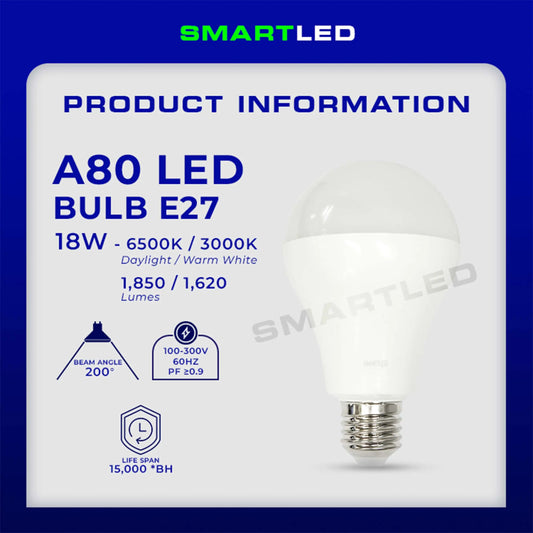 SMARTLED 18 WATTS LED Bulb E27
