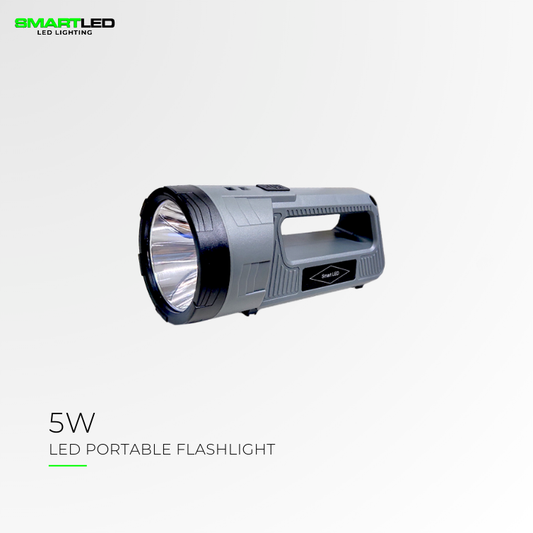 SMARTLED Heavy Duty LED Flashlight 1800 MAH Battery