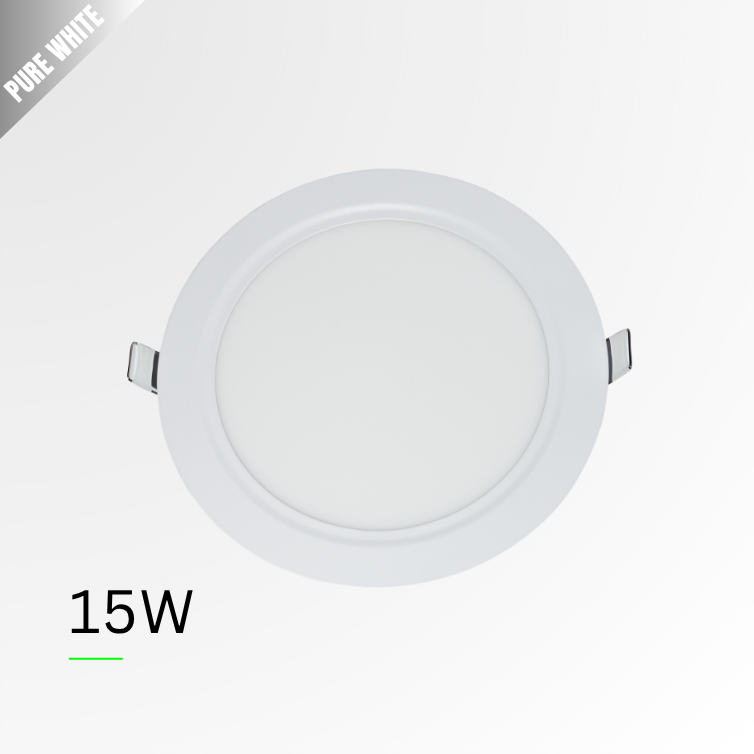 SMARTLED 15 WATTS Round Flat Panel Light