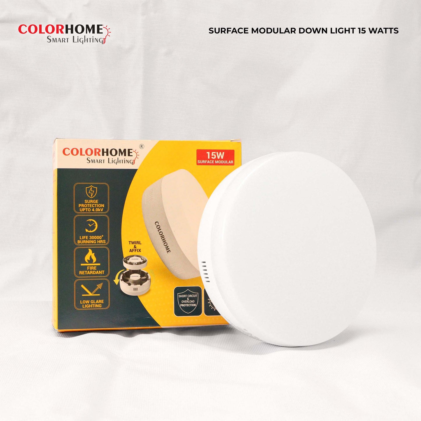 COLORHOME SURFACE MODULAR DOWN LIGHT15 WATTS - DAYLIGHT