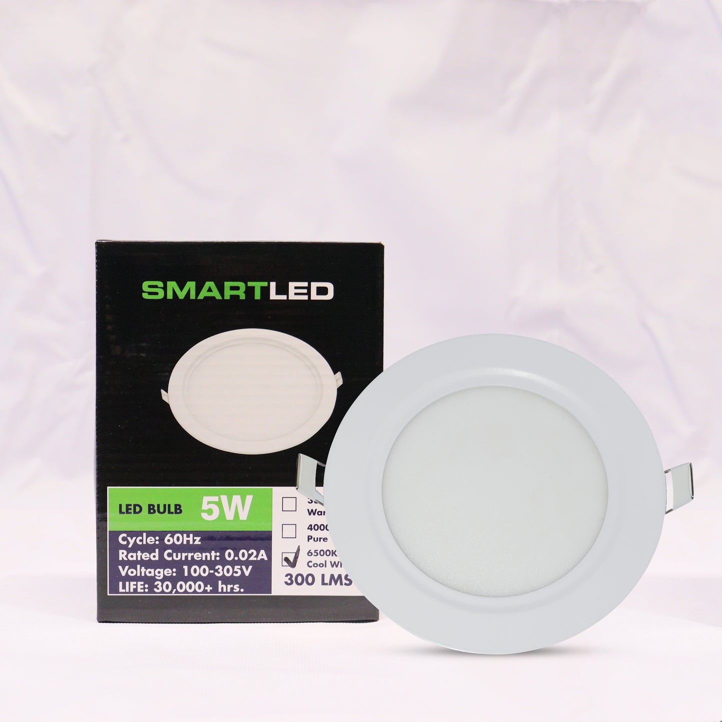 SMARTLED 5 WATTS Round Flat Panel Light