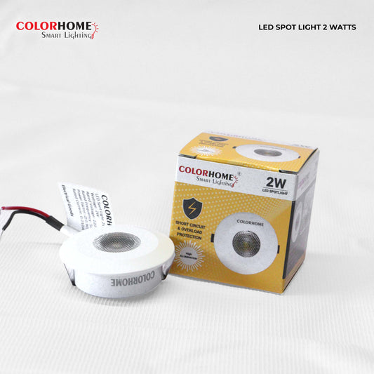 COLORHOME LED SPOT LIGHT 2 WATTS