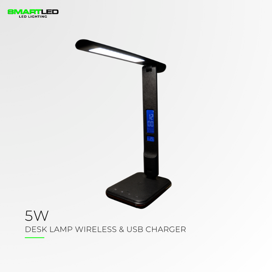 SMARTLED Desk Lamp with Wireless Phone Charging
